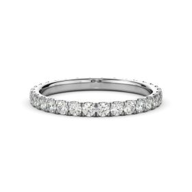 Amore Collection White Gold Diamond Eternity Band