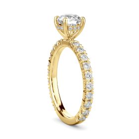 Amore Collection Hidden Halo Engagement Ring Setting